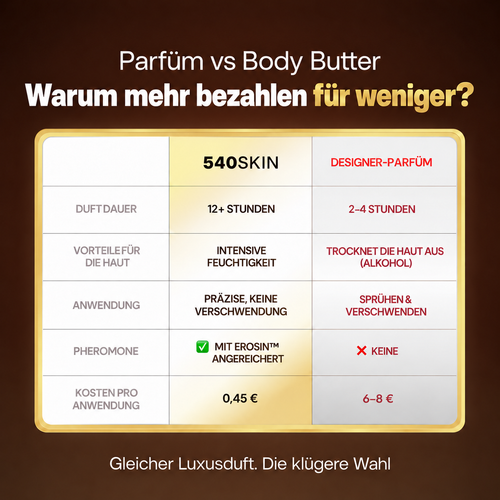 Körperbutter mit Pheromonen