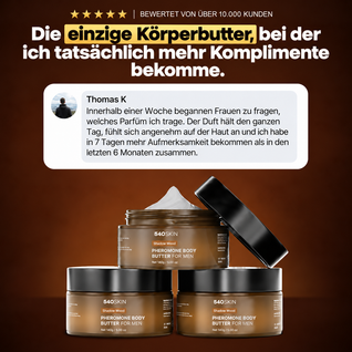 Körperbutter mit Pheromonen