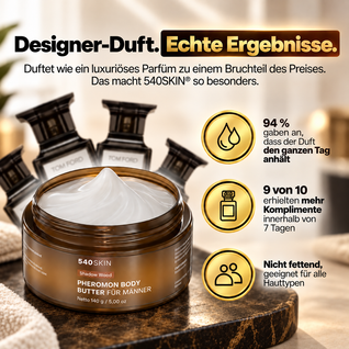 Körperbutter mit Pheromonen