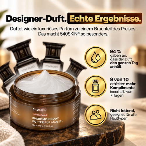 Körperbutter mit Pheromonen